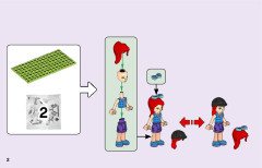 LEGO 41431 instructions page 2 – build guide