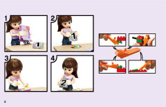 LEGO 41432 instructions page 2 – build guide