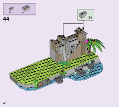 LEGO 41432 instructions page 62 – build guide