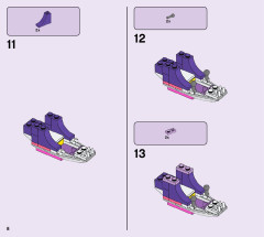LEGO 41432 instructions page 8 – build guide