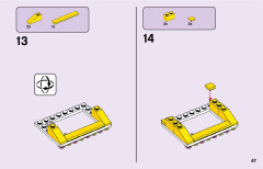 LEGO 41433 instructions page 47 – build guide