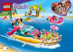 LEGO 41433 instructions page 1 – build guide