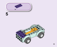 LEGO 41439 instructions page 11 – build guide