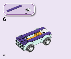 LEGO 41439 instructions page 12 – build guide