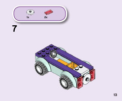 LEGO 41439 instructions page 13 – build guide