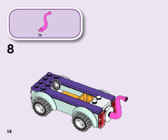 LEGO 41439 instructions page 14 – build guide