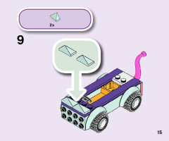 LEGO 41439 instructions page 15 – build guide