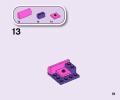 LEGO 41439 instructions page 19 – build guide