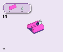 LEGO 41439 instructions page 20 – build guide