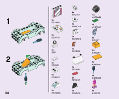 LEGO 41439 instructions page 34 – build guide