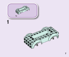 LEGO 41439 instructions page 7 – build guide