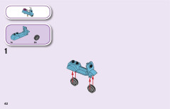 LEGO 41440 instructions page 42 – build guide