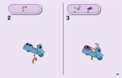 LEGO 41440 instructions page 43 – build guide