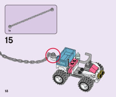 LEGO 41442 instructions page 18 – build guide