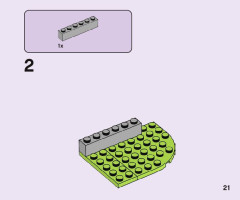 LEGO 41442 instructions page 21 – build guide