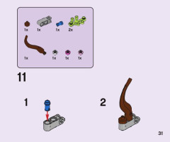LEGO 41442 instructions page 31 – build guide