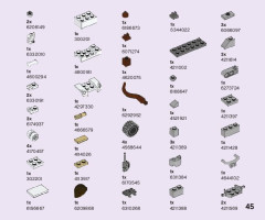 LEGO 41442 instructions page 45 – build guide