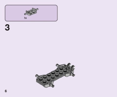 LEGO 41442 instructions page 6 – build guide