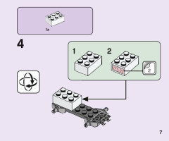 LEGO 41442 instructions page 7 – build guide