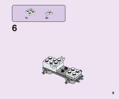 LEGO 41442 instructions page 9 – build guide