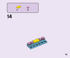 LEGO 41443 instructions page 19 – build guide