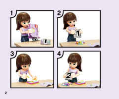 LEGO 41443 instructions page 2 – build guide