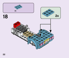 LEGO 41443 instructions page 22 – build guide