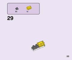 LEGO 41443 instructions page 33 – build guide