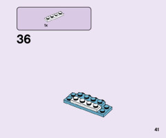 LEGO 41443 instructions page 41 – build guide