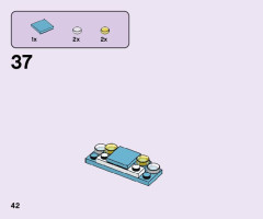 LEGO 41443 instructions page 42 – build guide