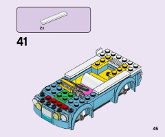 LEGO 41443 instructions page 45 – build guide