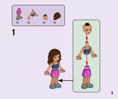 LEGO 41443 instructions page 5 – build guide