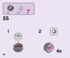 LEGO 41443 instructions page 60 – build guide