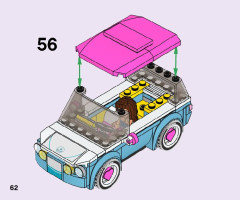LEGO 41443 instructions page 62 – build guide