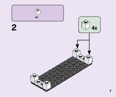 LEGO 41443 instructions page 7 – build guide