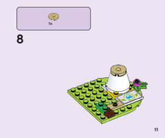 LEGO 41443 instructions page 11 – build guide