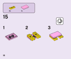 LEGO 41443 instructions page 18 – build guide