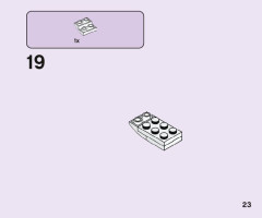 LEGO 41443 instructions page 23 – build guide