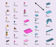 LEGO 41443 instructions page 49 – build guide