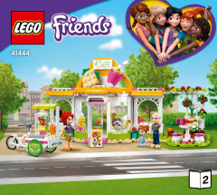 LEGO 41444 instructions page 1 – build guide