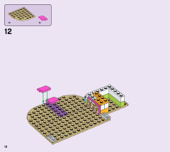 LEGO 41444 instructions page 12 – build guide