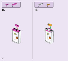 LEGO 41444 instructions page 14 – build guide