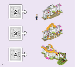 LEGO 41444 instructions page 2 – build guide