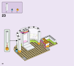 LEGO 41444 instructions page 22 – build guide