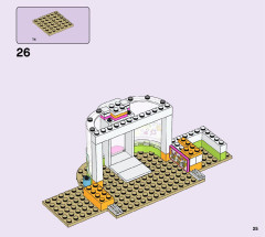 LEGO 41444 instructions page 25 – build guide