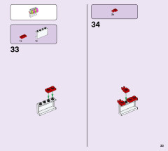 LEGO 41444 instructions page 33 – build guide