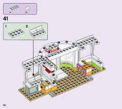 LEGO 41444 instructions page 38 – build guide