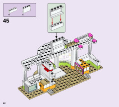 LEGO 41444 instructions page 42 – build guide
