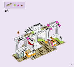 LEGO 41444 instructions page 43 – build guide
