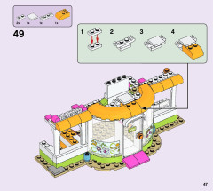 LEGO 41444 instructions page 47 – build guide